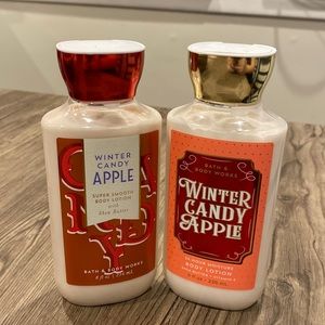 Bath and Body Works Winter Candy Apple Lotion